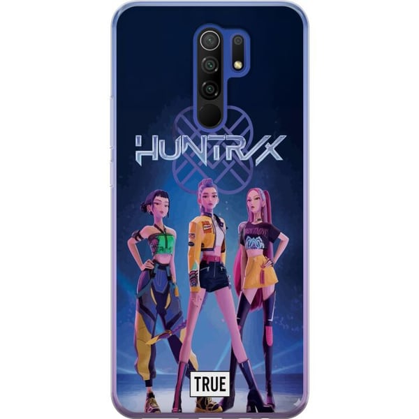 Kompatibel Mobilcover til Xiaomi Redmi 9 KPop Demon Hunters 2 HuntrX-piger – futuristisk motiv med stærk KPop-attitude og cyberpunk-stil