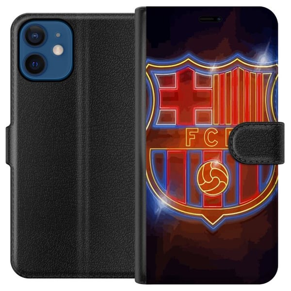 Kompatibelt Lommeboketui til Apple iPhone 12 FC Barcelona