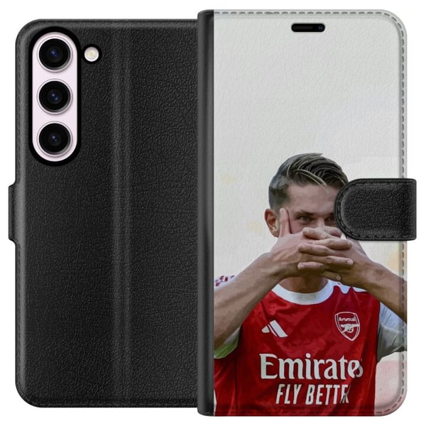 Kompatibel Tegnebogsetui til Samsung Galaxy S23 Martin Ødegaard kunst – Nærbilledeillustration i Arsenal-kamptrøje Kompatibel Tegnebogsetui til Samsung Galaxy S23 Martin Ødegaard kunst – Nærbilledeillustration i Arsenal-kamptrøje