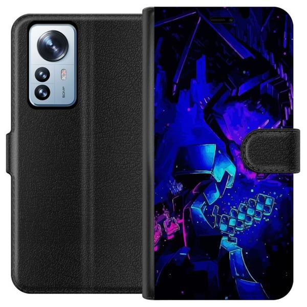 Yhteensopiva Lompakkokotelo Xiaomi 12 Pro Minecraft