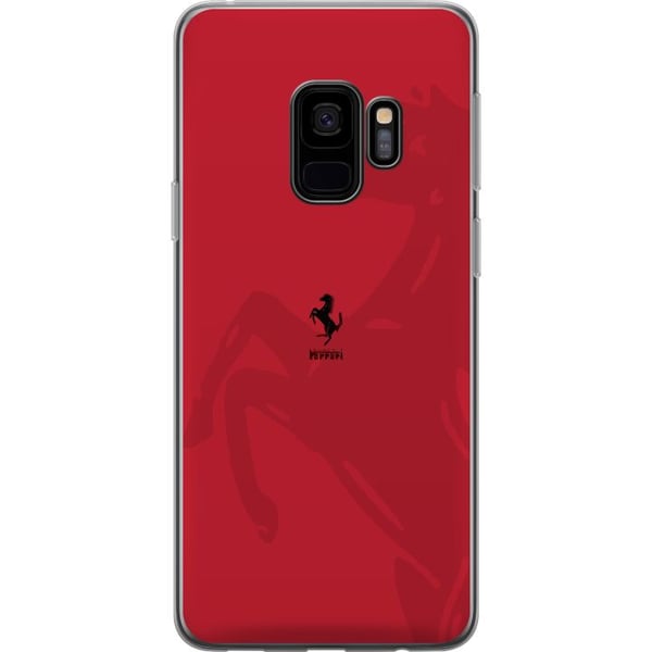 Kompatibelt Mobilskal till Samsung Galaxy S9 Ferrari Kompatibelt Mobilskal till Samsung Galaxy S9 Ferrari
