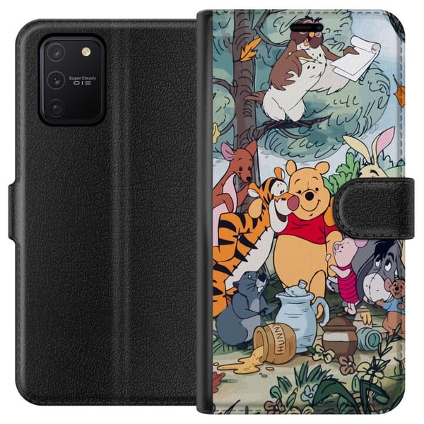 Kompatibelt Lommeboketui til Samsung Galaxy S10 Lite Nalle Puh og hans venner Kompatibelt Lommeboketui til Samsung Galaxy S10 Lite Nalle Puh og hans venner