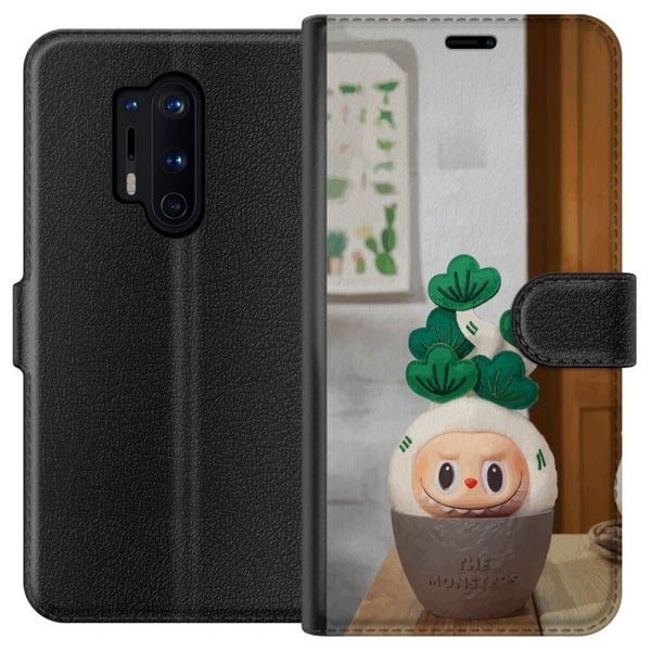 Kompatibel Tegnebogsetui til OnePlus 8 Pro MONSTRENE Uduelige Planter