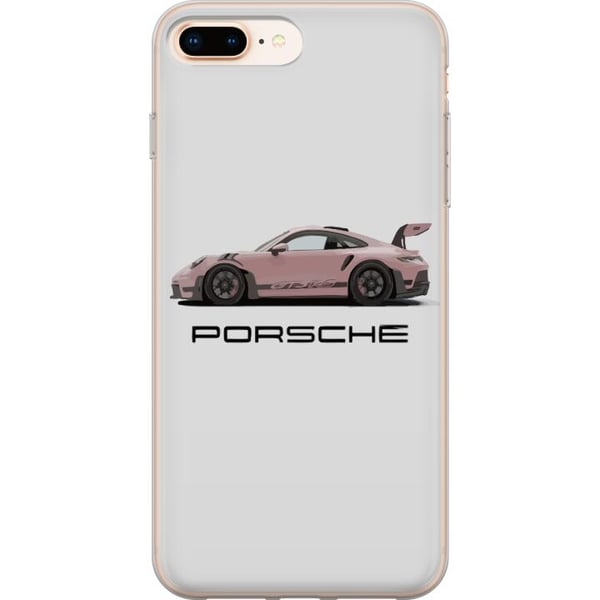 Yhteensopiva Puhelinkuori Apple iPhone 8 Plus Porsche 911 Pink Yhteensopiva Puhelinkuori Apple iPhone 8 Plus Porsche 911 Pink