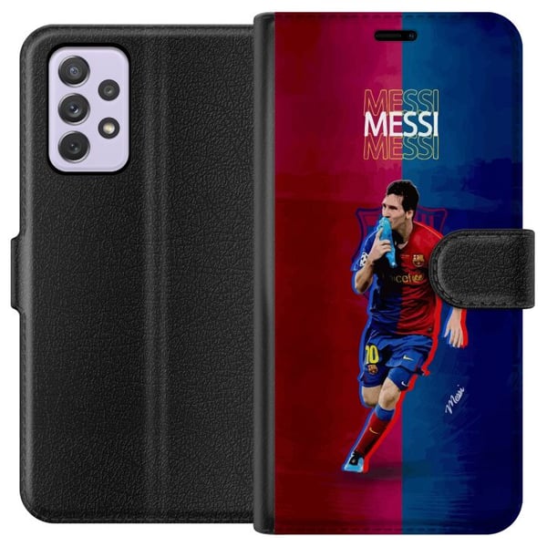Kompatibelt Lommeboketui til Samsung Galaxy A52s 5G Messi