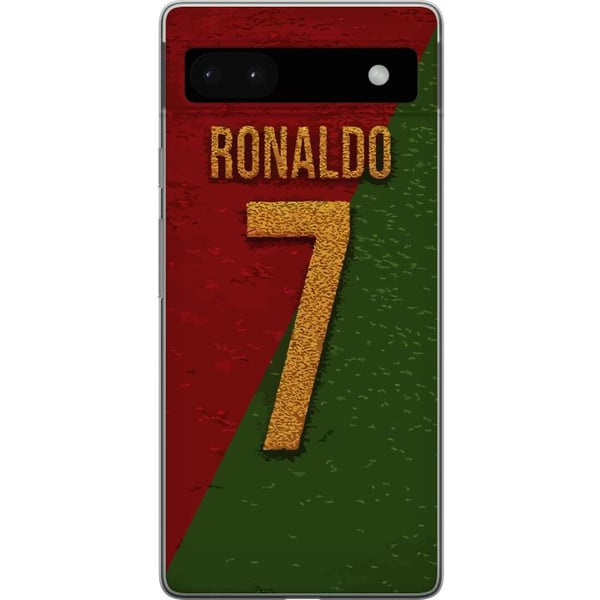 Yhteensopiva Puhelinkuori Google Pixel 6a Ronaldo