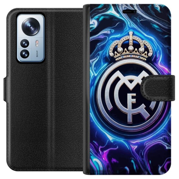 Kompatibel Tegnebogsetui til Xiaomi 12 Pro Real Madrid
