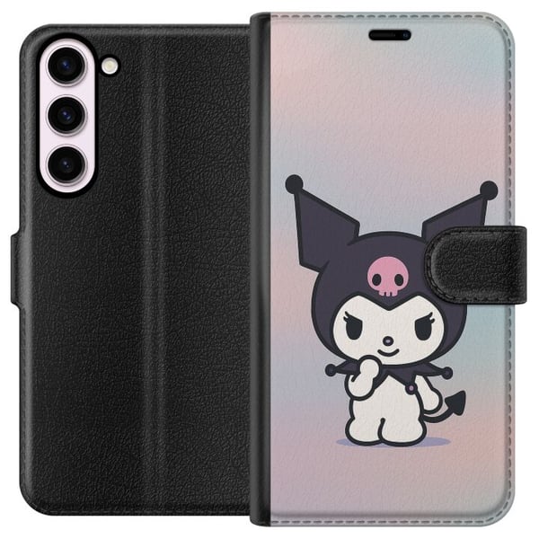 Kompatibel Tegnebogsetui til Samsung Galaxy S23+ Kawaii Sanrio Kuromi