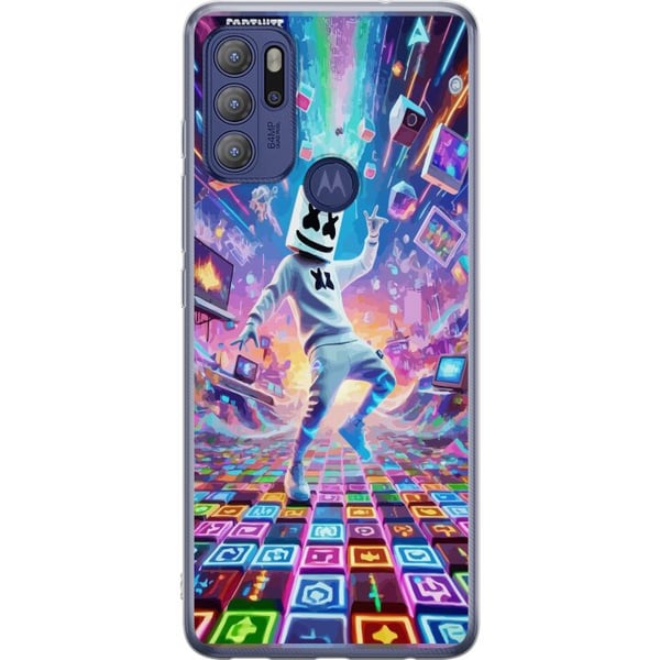 Kompatibel Mobilcover til Motorola Moto G60S Fortnite Dance | Marshmello
