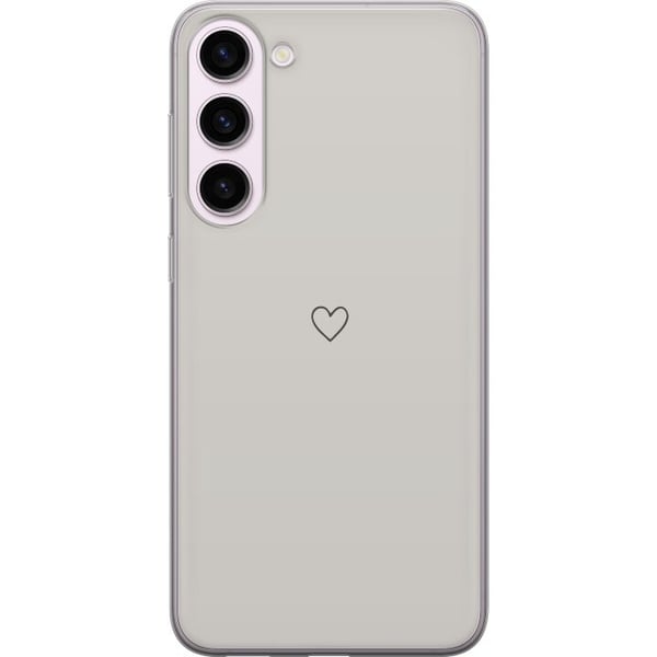Kompatibel Mobilcover til Samsung Galaxy S23+ Lille Hjerte Kompatibel Mobilcover til Samsung Galaxy S23+ Lille Hjerte