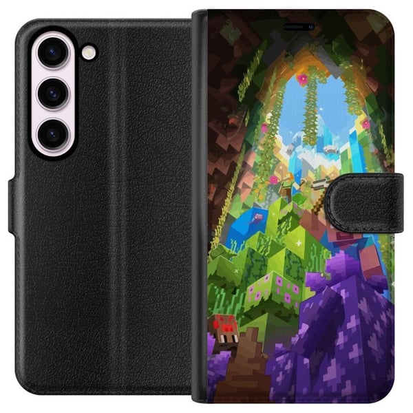 Yhteensopiva Lompakkokotelo Samsung Galaxy S23 Minecraft