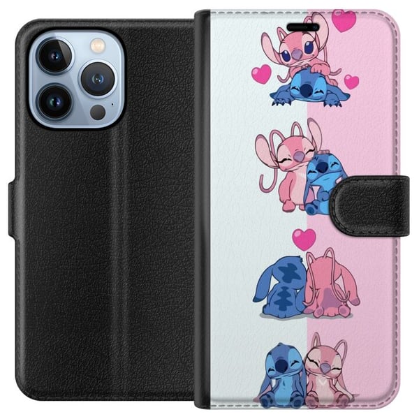 Yhteensopiva Lompakkokotelo Apple iPhone 13 Pro Lilo & Stitch Yhteensopiva Lompakkokotelo Apple iPhone 13 Pro Lilo & Stitch