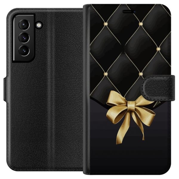 Kompatibelt Lommeboketui til Samsung Galaxy S21+ 5G Elegant Rosett Kompatibelt Lommeboketui til Samsung Galaxy S21+ 5G Elegant Rosett