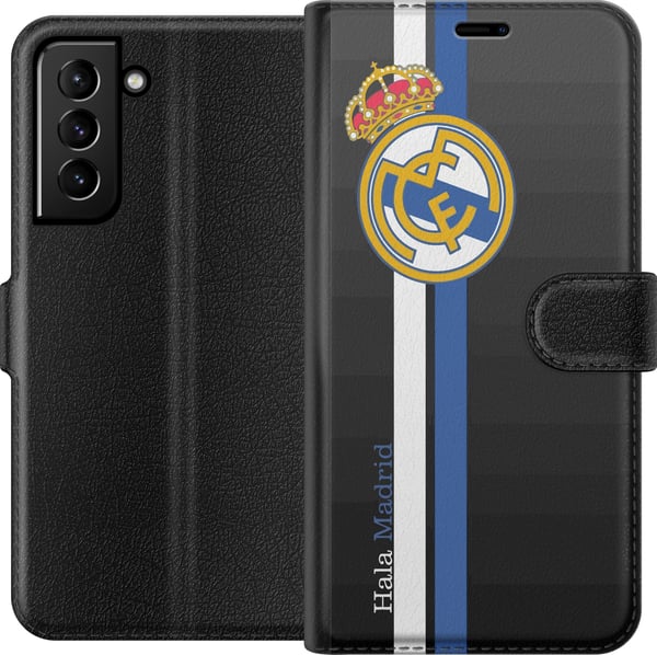 Yhteensopiva Lompakkokotelo Samsung Galaxy S21+ 5G Real Madrid