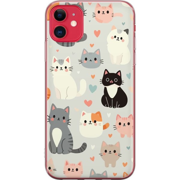 Yhteensopiva Puhelinkuori Apple iPhone 11 Kissoja