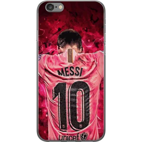Kompatibelt Mobildeksel til Apple iPhone 6s Messi Fotball Barcelona Argentina Motiv Legendarisk Spiller FC Barcelona Nummer 10 Sport Fotball Kompatibelt Mobildeksel til Apple iPhone 6s Messi Fotball Barcelona Argentina Motiv Legendarisk Spiller FC Barcelona Nummer 10 Sport Fotball
