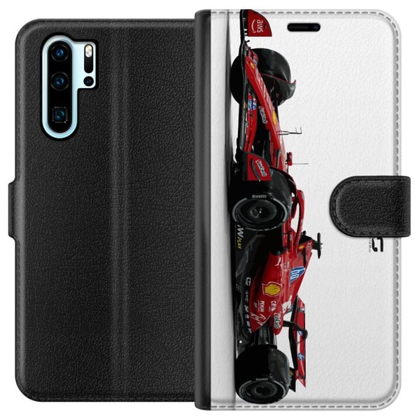 Kompatibelt Lommeboketui til Huawei P30 Pro Formel 1-racing F1-sportsbil