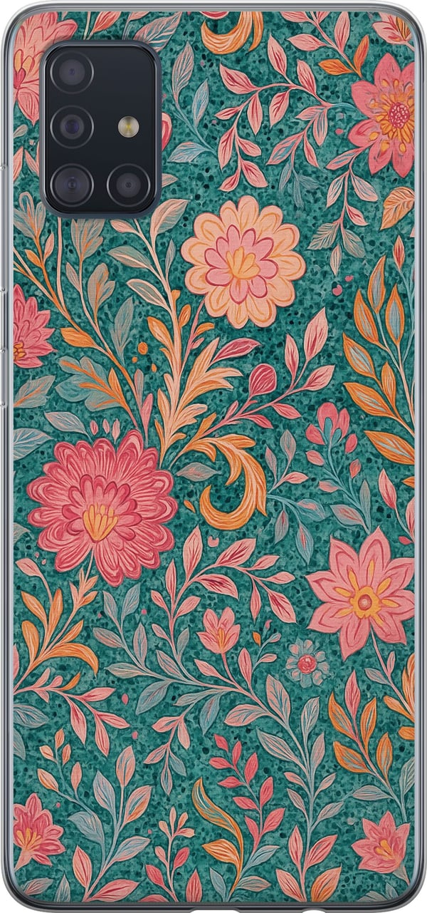 Kompatibelt Mobildeksel til Samsung Galaxy A51 Floral Dream