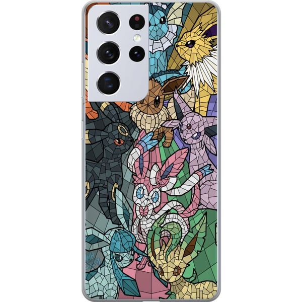 Yhteensopiva Puhelinkuori Samsung Galaxy S21 Ultra 5G Pokemon