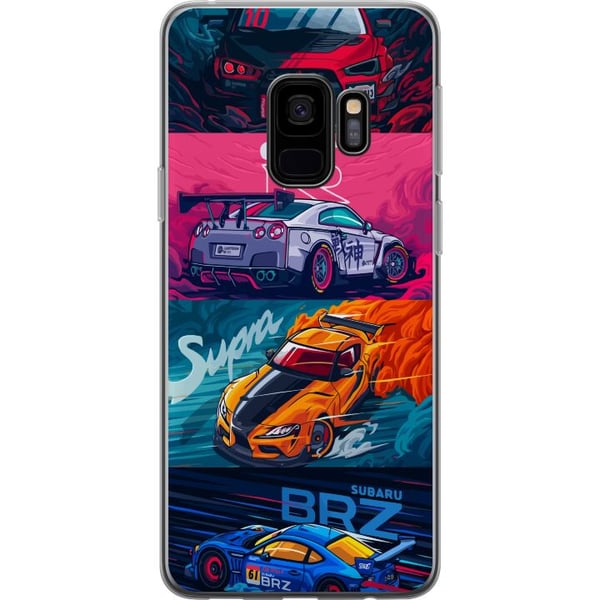 Kompatibelt Mobilskal till Samsung Galaxy S9 Subaru Racing Kompatibelt Mobilskal till Samsung Galaxy S9 Subaru Racing