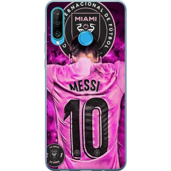 Kompatibel Mobilcover til Huawei P30 lite Messi
