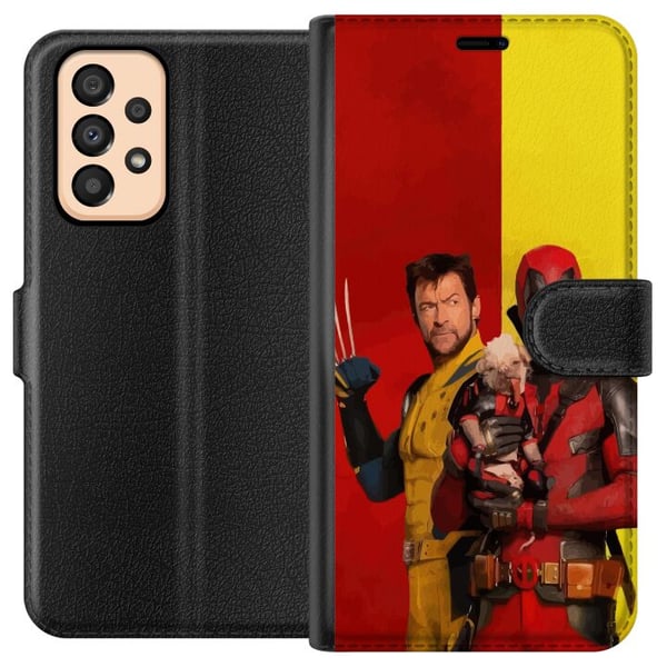 Yhteensopiva Lompakkokotelo Samsung Galaxy A33 5G Deadpool & Wolverine