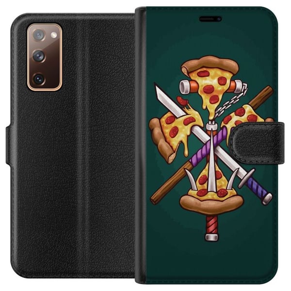 Kompatibelt Lommeboketui til Samsung Galaxy S20 FE Pizza Kompatibelt Lommeboketui til Samsung Galaxy S20 FE Pizza