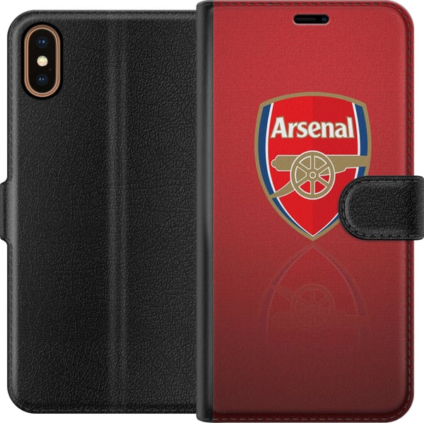 Kompatibel Tegnebogsetui til Apple iPhone X Arsenal