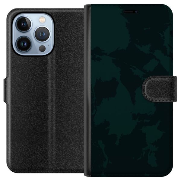 Yhteensopiva Lompakkokotelo Apple iPhone 13 Pro Vihreä Yhteensopiva Lompakkokotelo Apple iPhone 13 Pro Vihreä