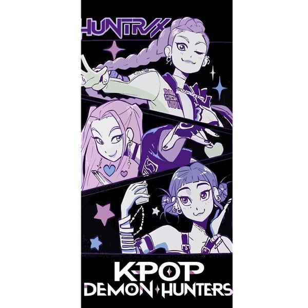 Yhteensopiva Lompakkokotelo Apple iPhone 13 Pro Kpop Demoninmetsästäjät Huntrix Trio Violetit Tähdet Retro Kosminen Idolihehku