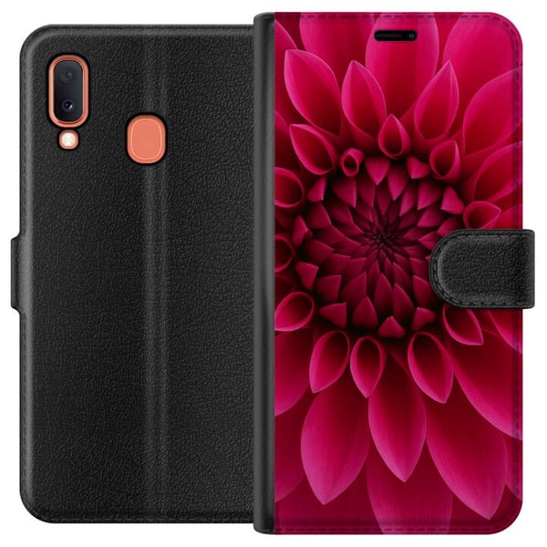 Kompatibelt Lommeboketui til Samsung Galaxy A20e Rosecore Kompatibelt Lommeboketui til Samsung Galaxy A20e Rosecore