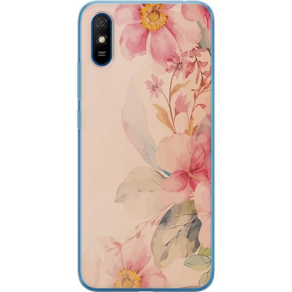 Kompatibel Mobilcover til Xiaomi Redmi 9A Farverige Blomster