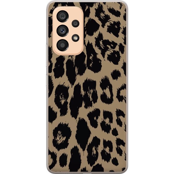 Yhteensopiva Puhelinkuori Samsung Galaxy A53 5G Leopard