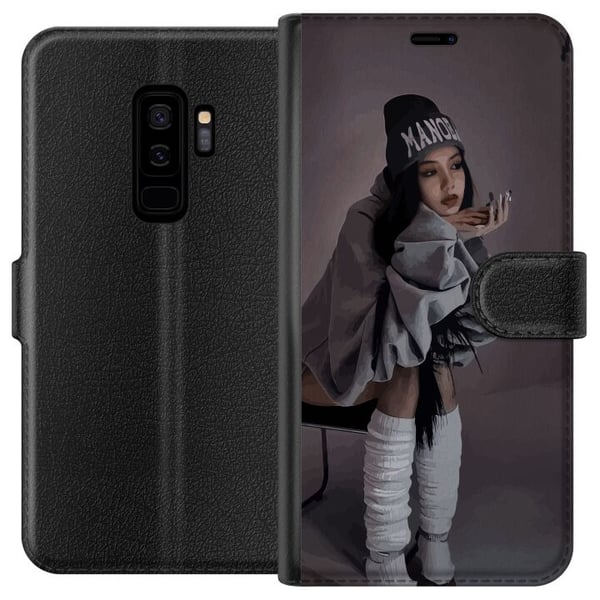 Kompatibelt Plånboksfodral till Samsung Galaxy S9+ Lisa Blackpink Kpop Idol Music Star