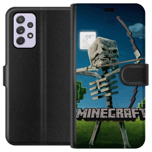 Kompatibelt Plånboksfodral till Samsung Galaxy A52s 5G A Minecraft Movie Kompatibelt Plånboksfodral till Samsung Galaxy A52s 5G A Minecraft Movie