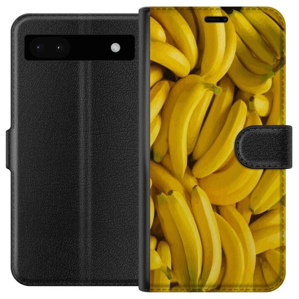 Yhteensopiva Lompakkokotelo Google Pixel 6a Banaani kuvio