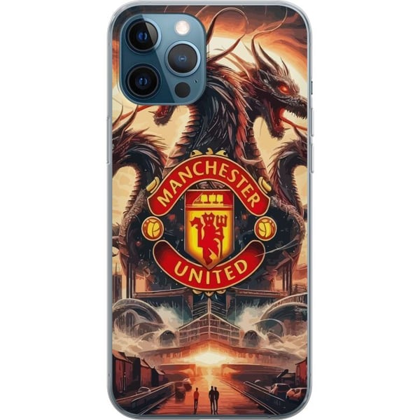 Kompatibelt Mobilskal till Apple iPhone 12 Pro Manchester United Kompatibelt Mobilskal till Apple iPhone 12 Pro Manchester United