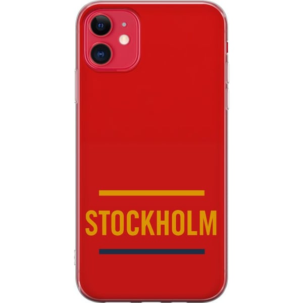 Kompatibelt Mobildeksel til Apple iPhone 11 Stockholm – Hockey