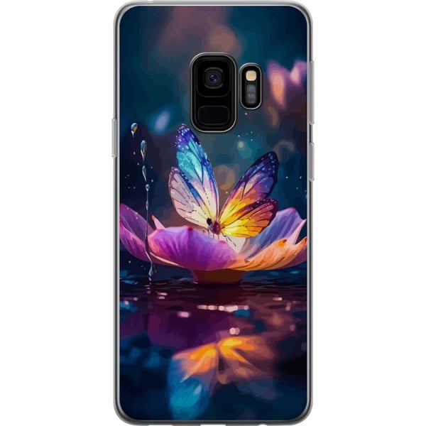 Kompatibelt Mobilskal till Samsung Galaxy S9 Fjäril Kompatibelt Mobilskal till Samsung Galaxy S9 Fjäril