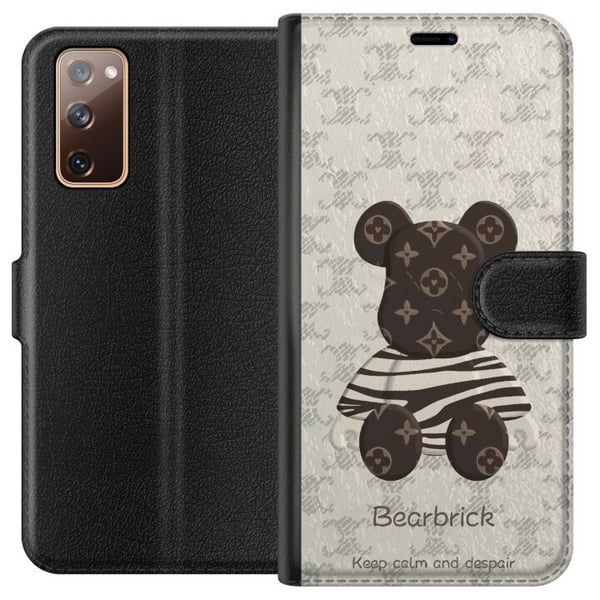 Kompatibelt Lommeboketui til Samsung Galaxy S20 FE Bearbrick designerleketøy samleobjekt Kompatibelt Lommeboketui til Samsung Galaxy S20 FE Bearbrick designerleketøy samleobjekt