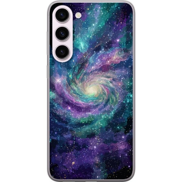 Kompatibel Mobilcover til Samsung Galaxy S23+ Farvestrålende spiralgalakse i rummet med stjerner tåger og kosmisk lys Kompatibel Mobilcover til Samsung Galaxy S23+ Farvestrålende spiralgalakse i rummet med stjerner tåger og kosmisk lys