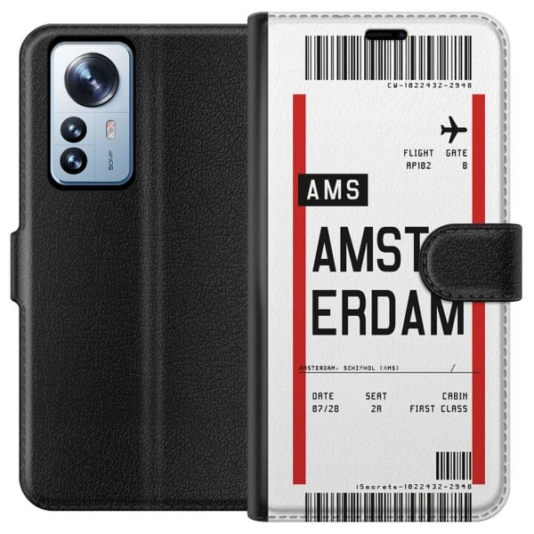 Yhteensopiva Lompakkokotelo Xiaomi 12 Pro Amsterdam