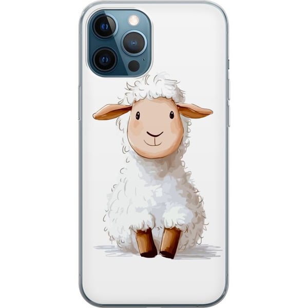 Yhteensopiva Puhelinkuori Apple iPhone 12 Pro Suloinen Lammas - lasten ja vauvan tuotteita sarjakuvatyyliin Yhteensopiva Puhelinkuori Apple iPhone 12 Pro Suloinen Lammas - lasten ja vauvan tuotteita sarjakuvatyyliin