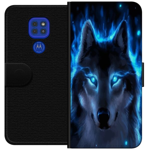 Kompatibel Tegnebogsetui til Motorola Moto G9 Play Ulve