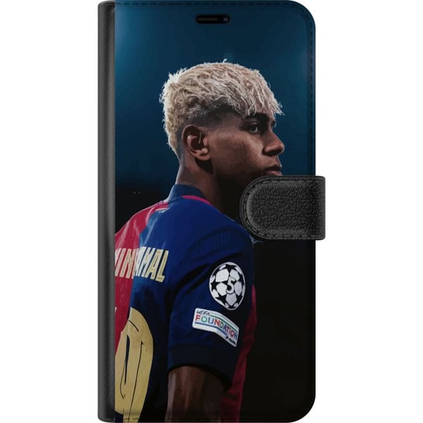 Kompatibelt Lommeboketui til Samsung Galaxy S10 Lite Lamine Yamal - Barcelonas Wonderkid i Fokus