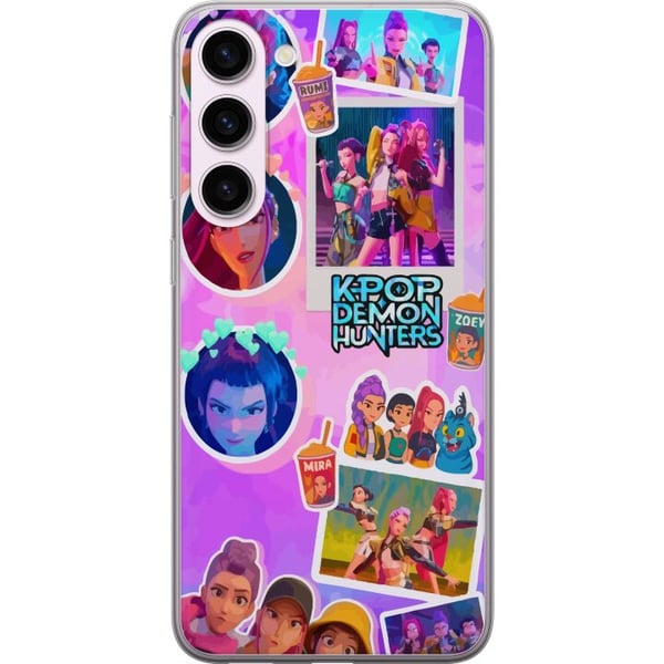Kompatibel Mobilcover til Samsung Galaxy S23+ KPop Demon Hunters kawaii samlerfigur Kompatibel Mobilcover til Samsung Galaxy S23+ KPop Demon Hunters kawaii samlerfigur