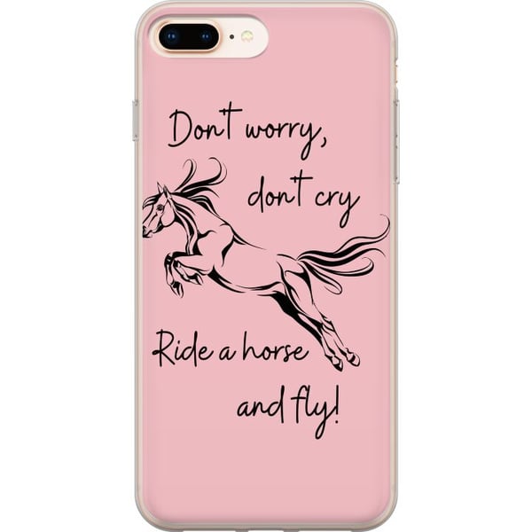 Yhteensopiva Puhelinkuori Apple iPhone 8 Plus Älä huoli Yhteensopiva Puhelinkuori Apple iPhone 8 Plus Älä huoli