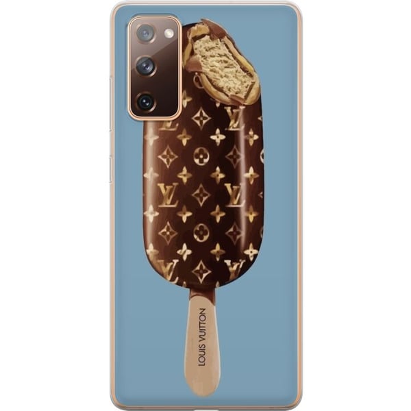 Kompatibelt Mobildeksel til Samsung Galaxy S20 FE Luksuriøs ispinn med sjokoladebrunt mønster, eksklusivt design for en trendy og moderne look Kompatibelt Mobildeksel til Samsung Galaxy S20 FE Luksuriøs ispinn med sjokoladebrunt mønster, eksklusivt design for en trendy og moderne look