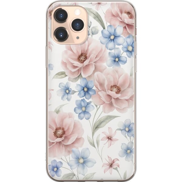 Kompatibelt Mobildeksel til Apple iPhone 11 Pro Romantiske blomster
