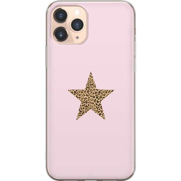 Kompatibelt Mobildeksel til Apple iPhone 11 Pro Leopard stjerne